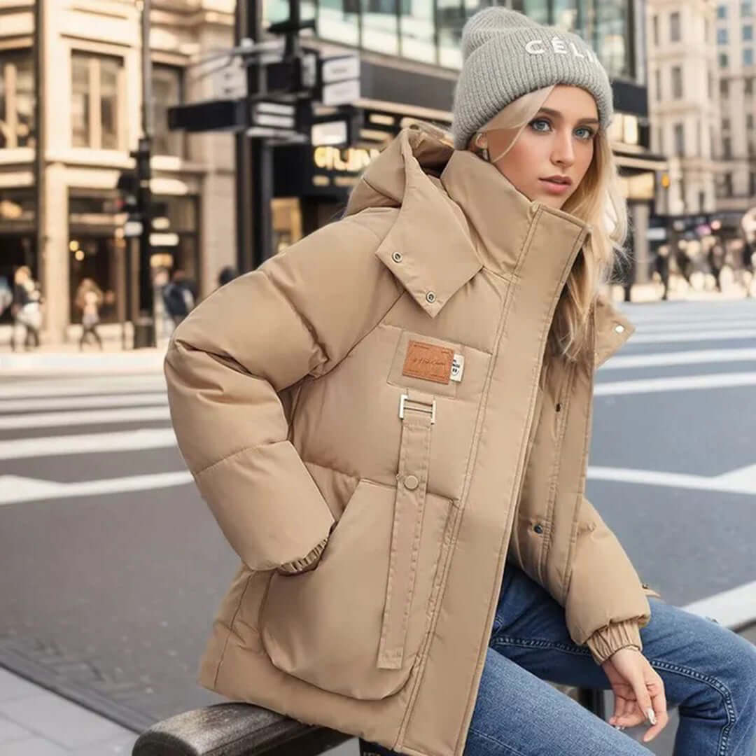 Warm Women's Parka Coat - Luxivelle