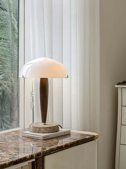 Stylish Wooden Desk Table Lamp