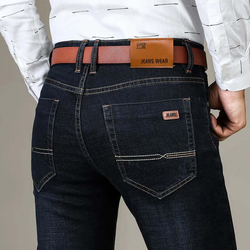 Regular Fit Straight Leg Jeans