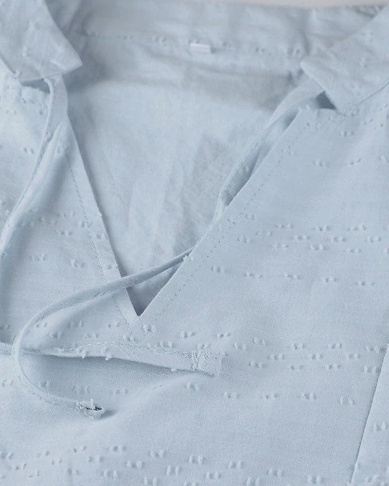 Classic Fit Button Front Shirt Dress