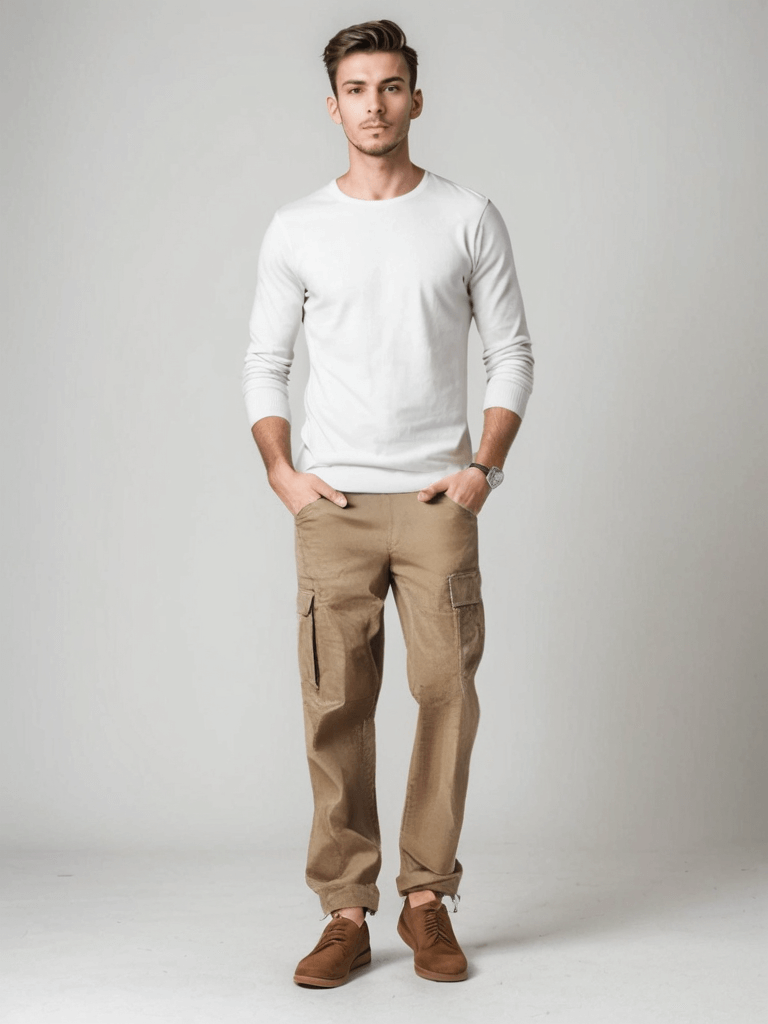 Comfortable Loose Fit Mens Pants