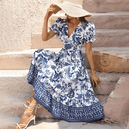 Classic Beautiful Floral Dress