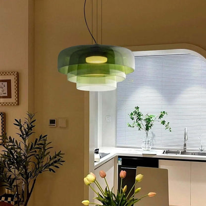 Elegant Clear Hanging Light Fixture