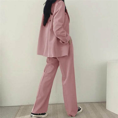 Classic Fit Jacket and Trousers Suit Set