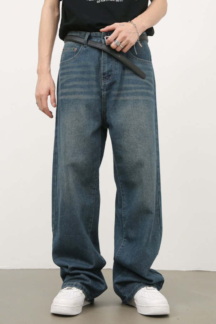 Comfortable Loose Fit Men's Jeans