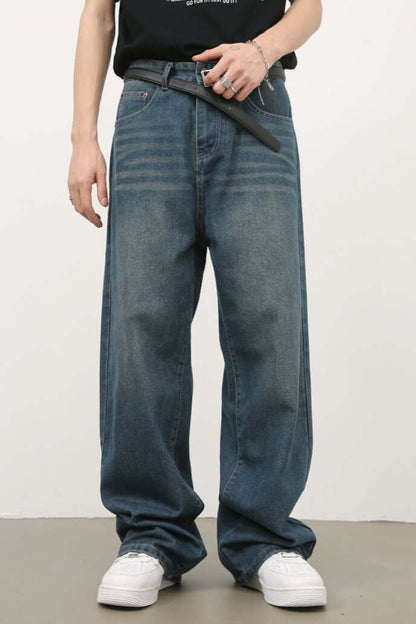 Comfortable Loose Fit Men's Jeans