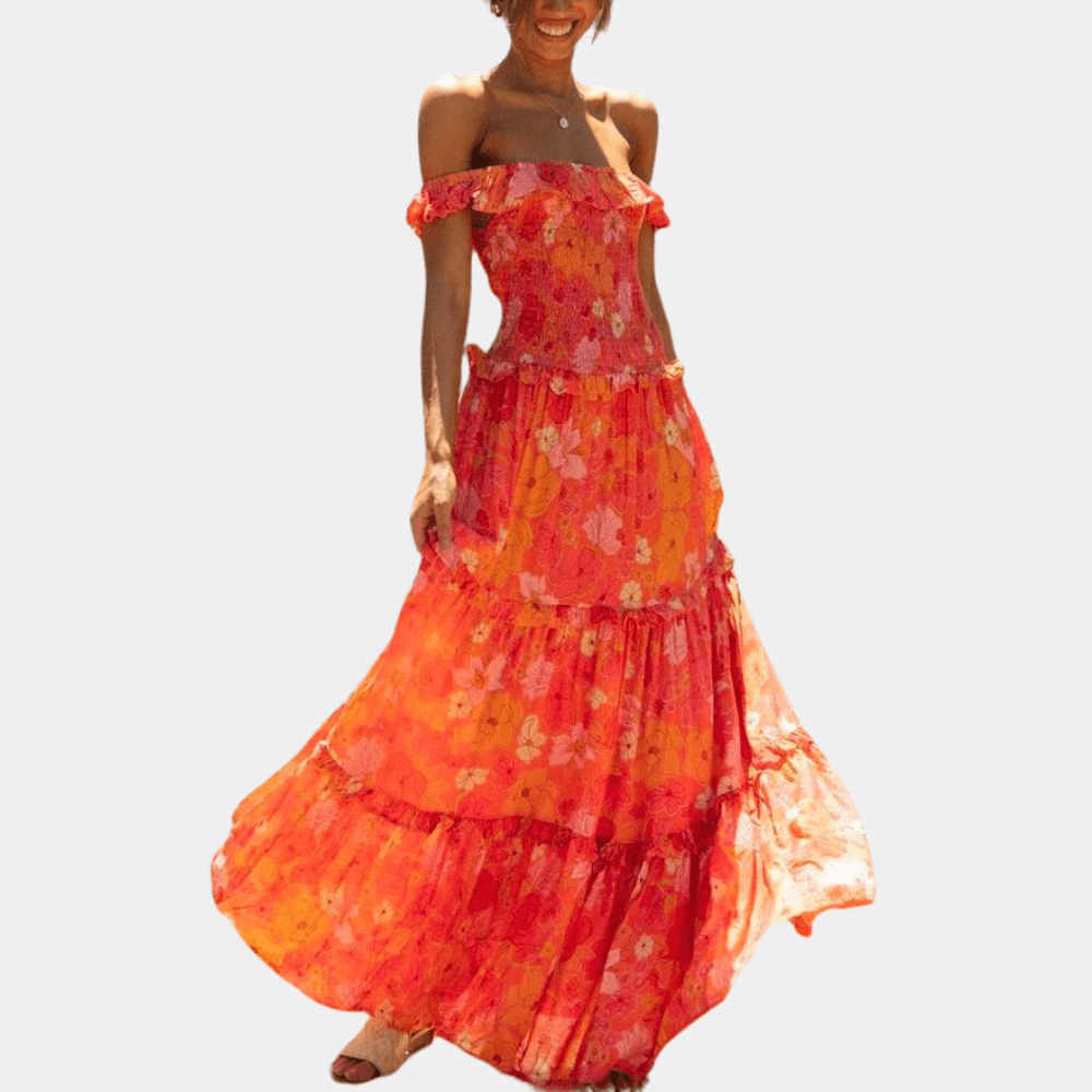 Chic Long Sundress - Luxivelle