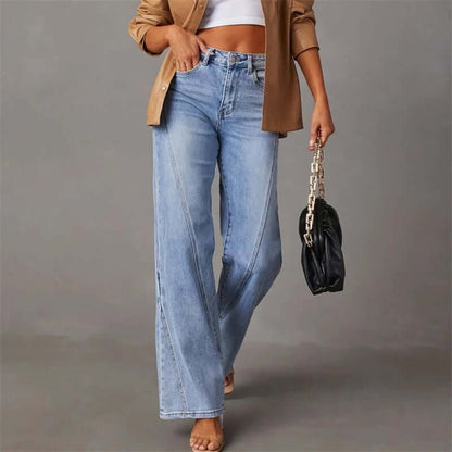 Loose Fit High Waist Women's Jeans