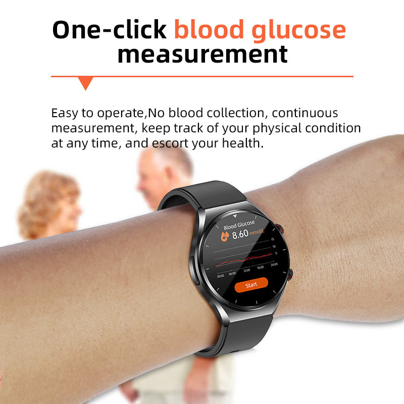 Easy Use Health Tracker Smartwatch Blood Pressure Monitor