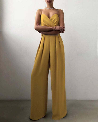 Chic High Waist Women's Jumpsuit