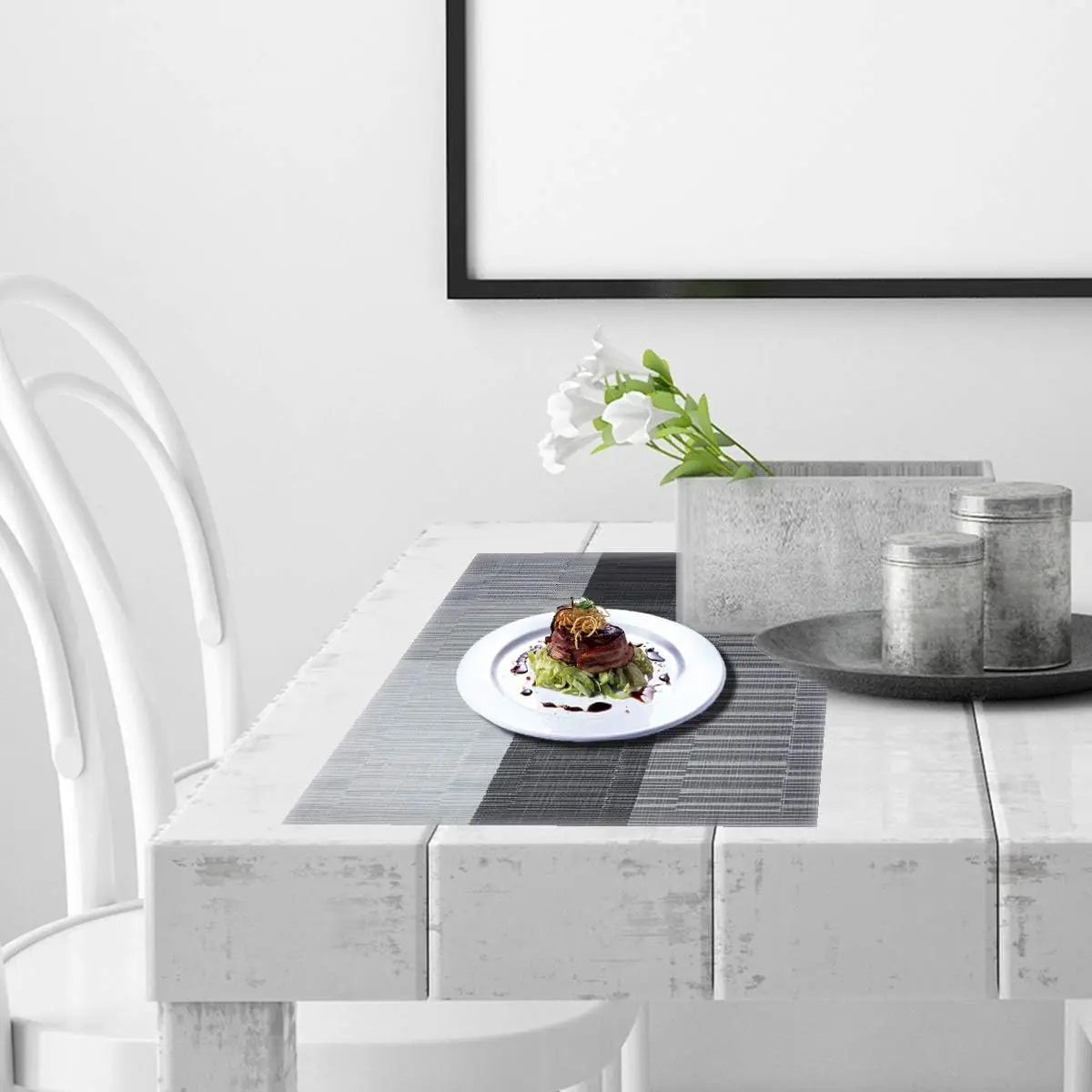 Durable Easy Clean Table Placemats Set of 4