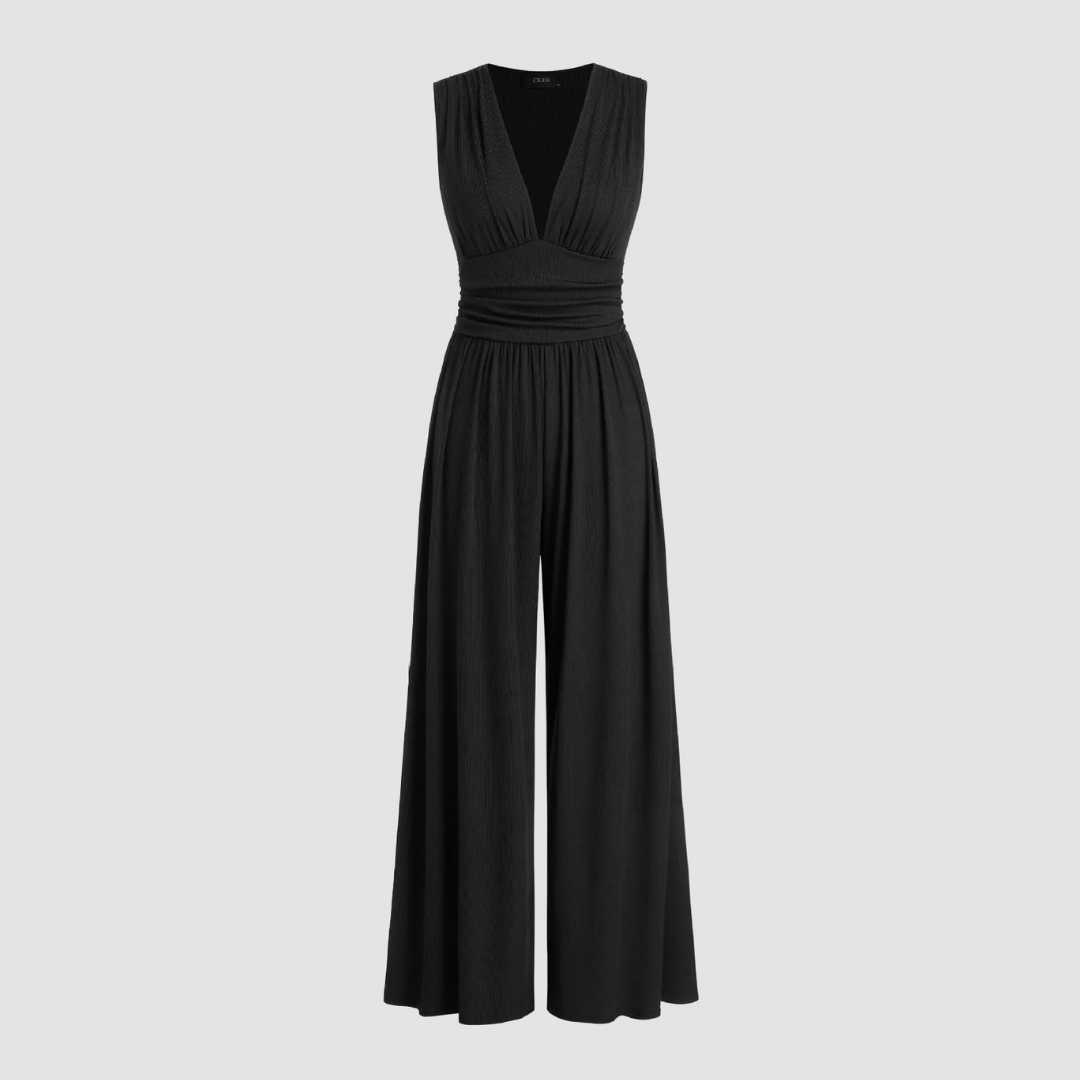 Elastic Soft Loose Fit Jumpsuit