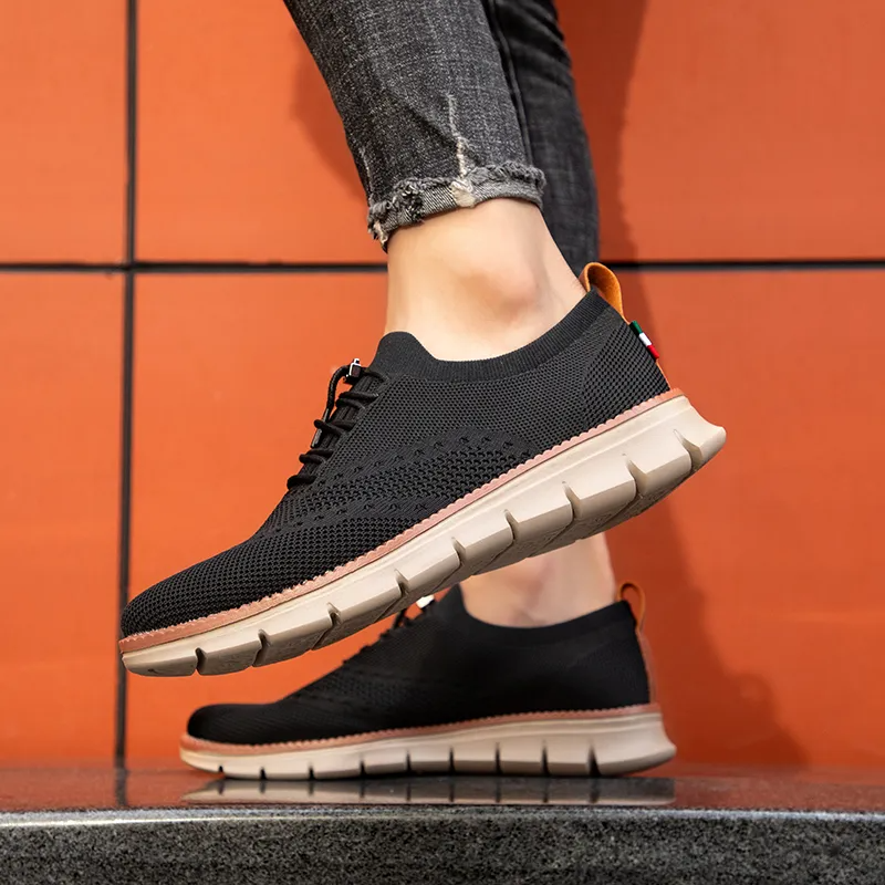 Men's Breathable Running Shoes - Soft Comfortable Insoles