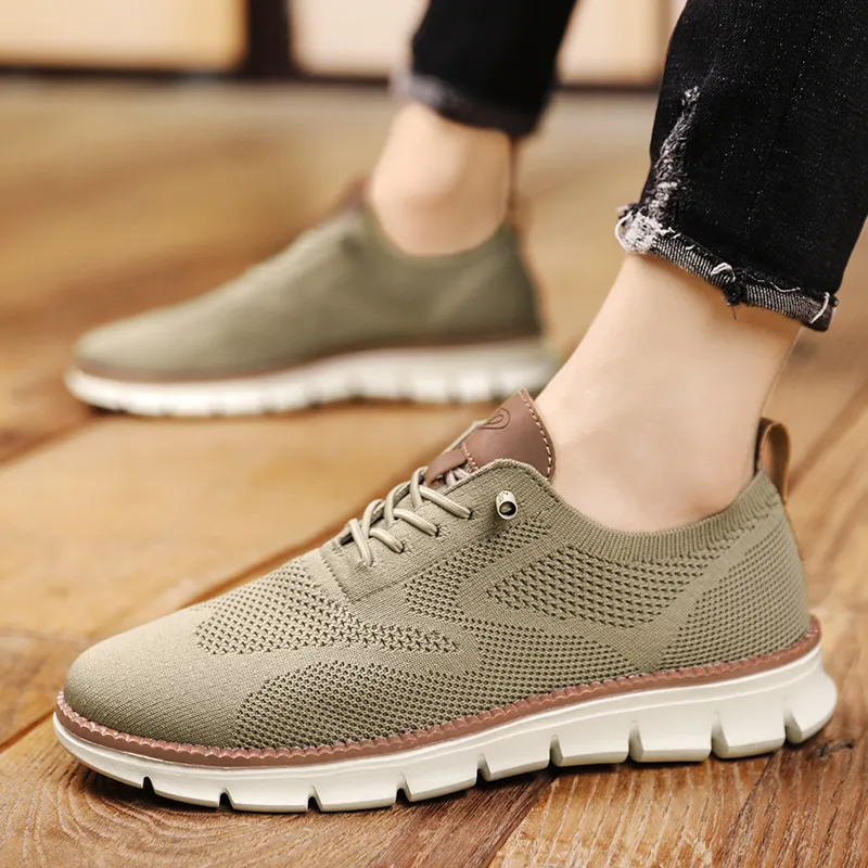 Men's Breathable Running Shoes - Soft Comfortable Insoles - Luxivelle