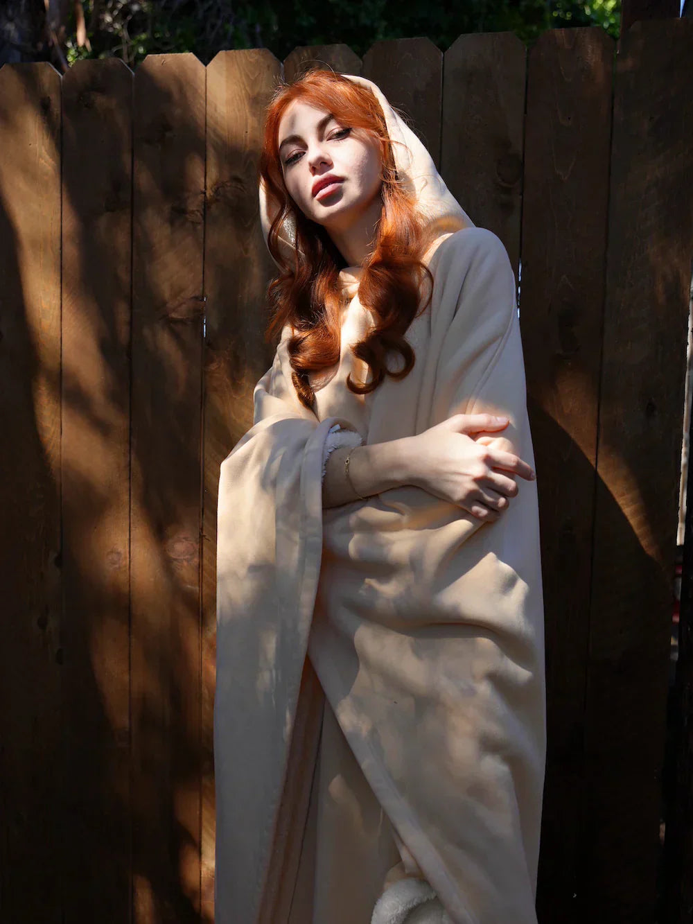 Cozy Hooded Blanket for Women