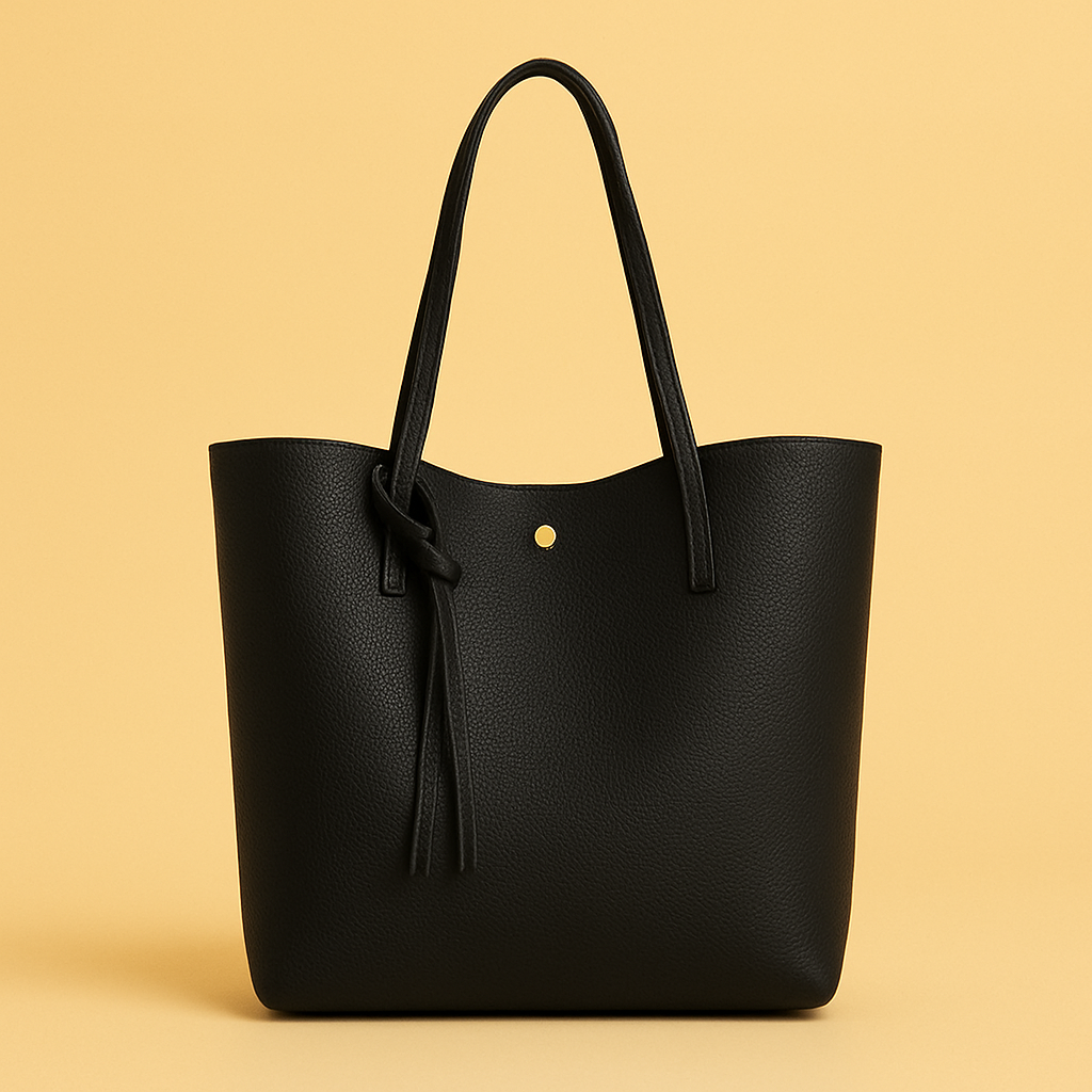 Genuine Leather Tote Shoulder Bag - Luxivelle