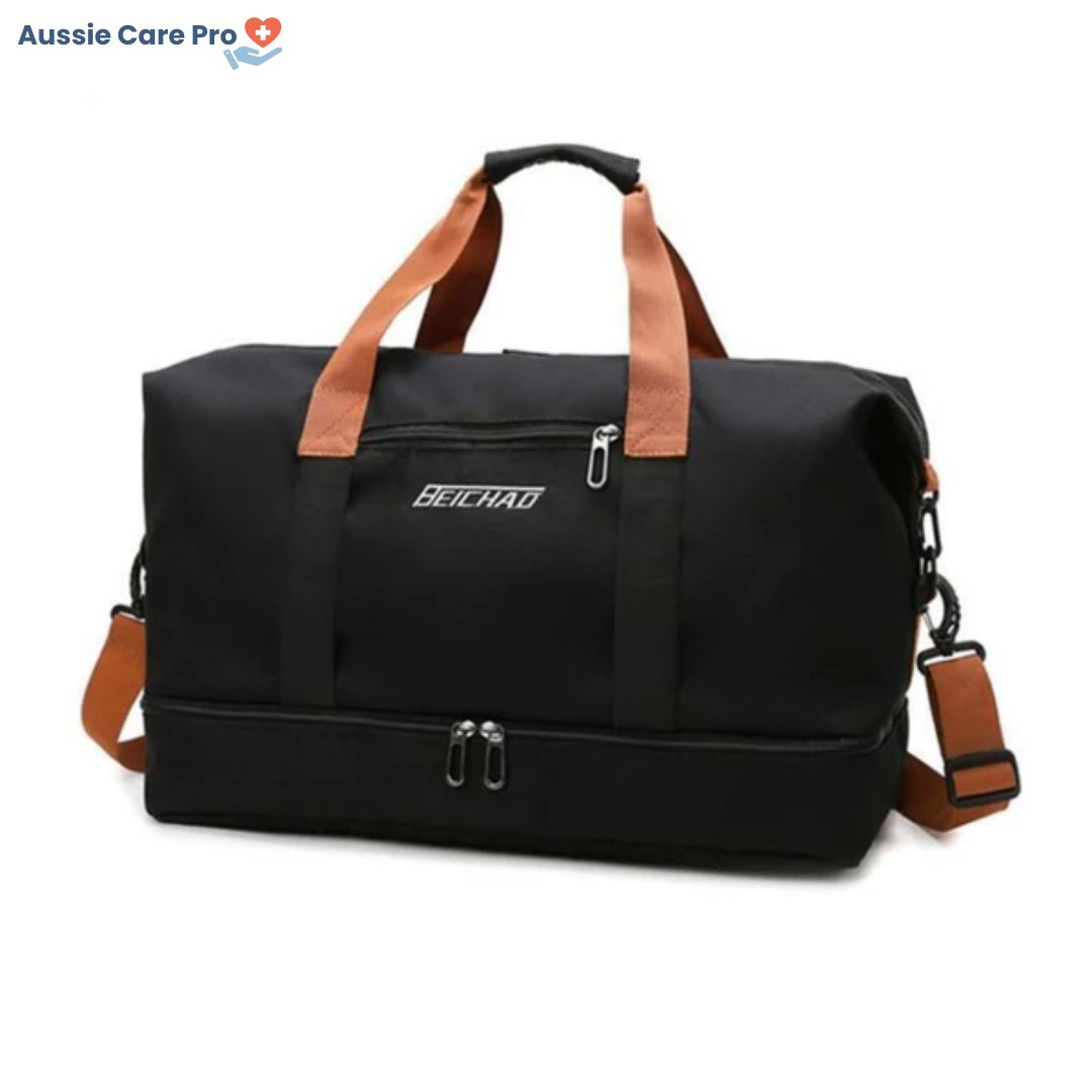 Waterproof Gym & Travel Bag with Separate Shoe Pocket
