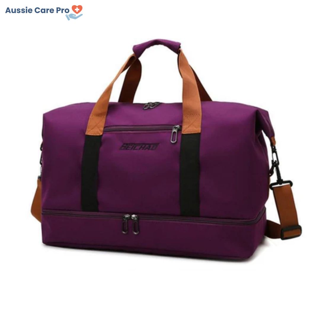 Waterproof Gym & Travel Bag with Separate Shoe Pocket
