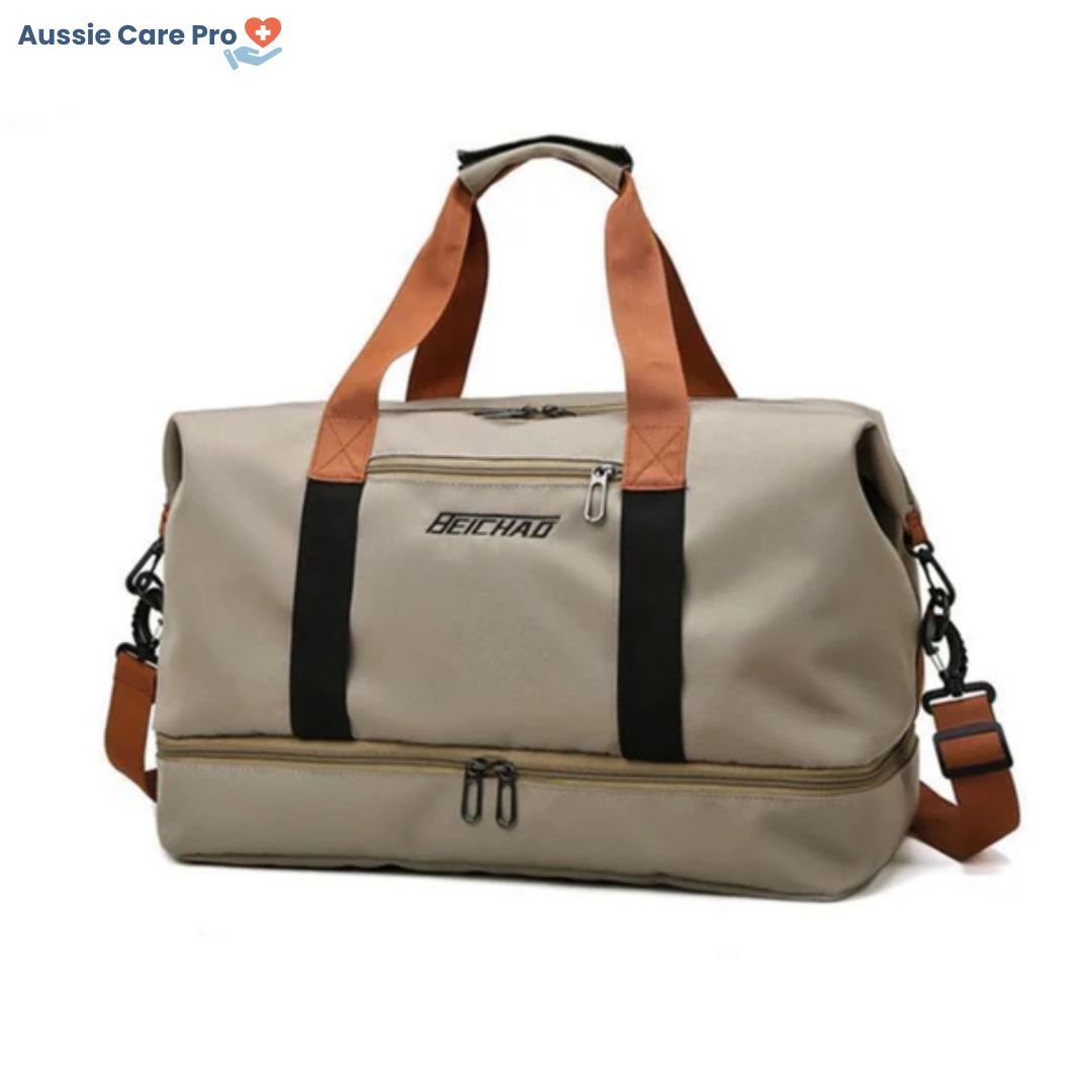 Waterproof Gym & Travel Bag with Separate Shoe Pocket
