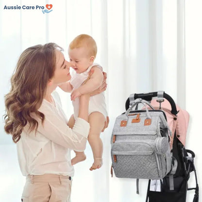Practical Baby Diaper Backpack with Changing Pad - Luxivelle