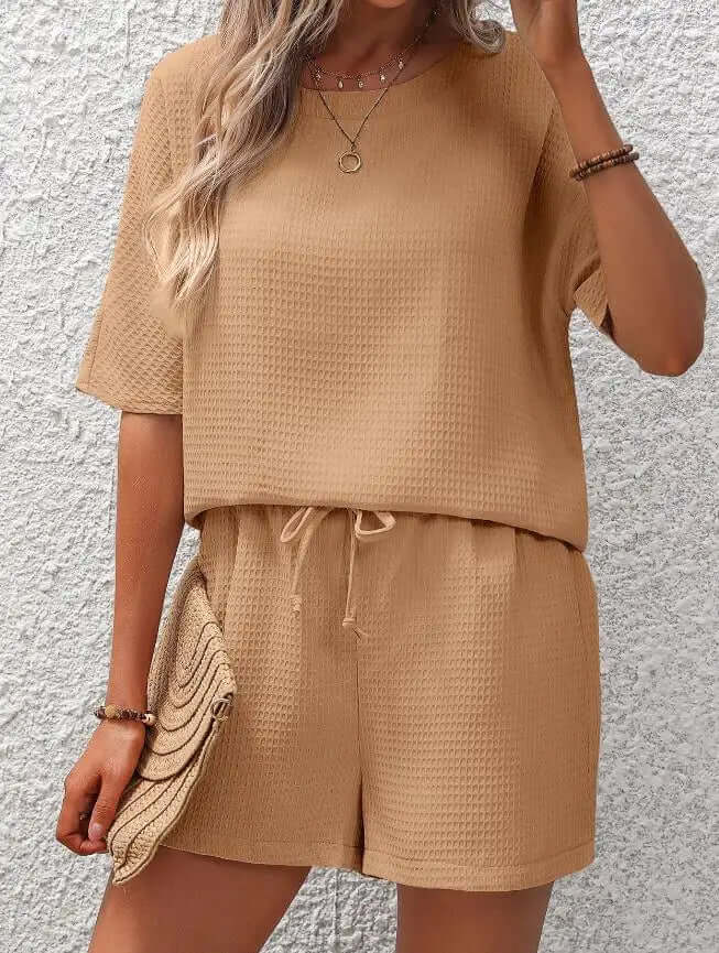 Comfortable Casual 2 Piece Loungewear Set