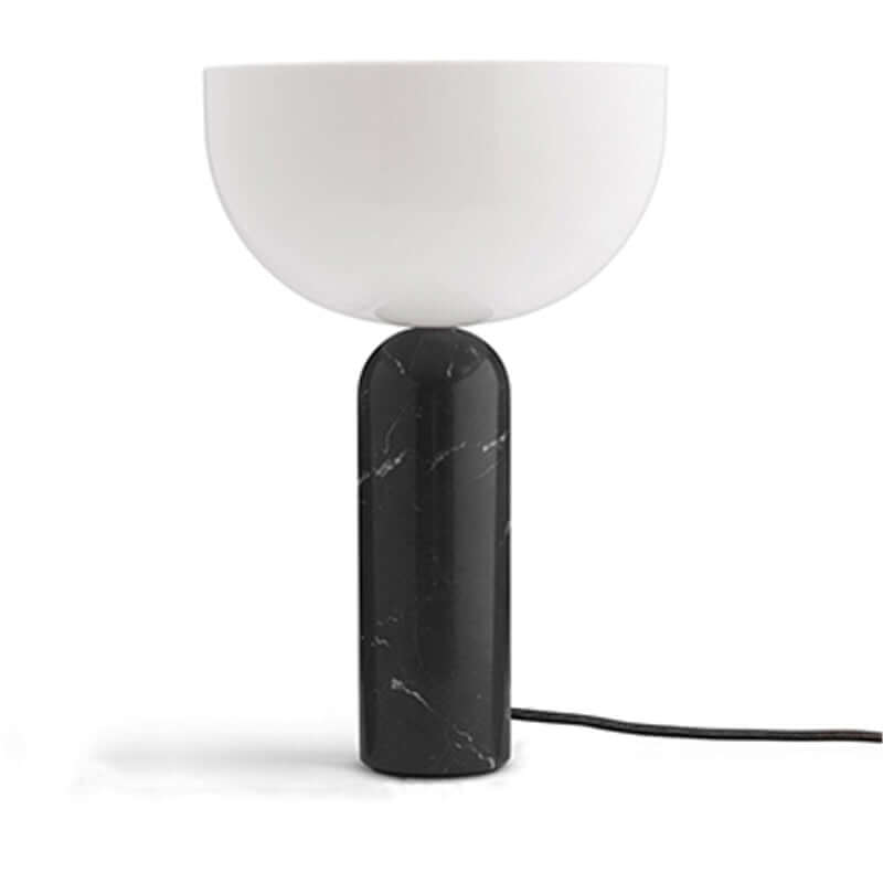 Contemporary Stone Table Lamp with Bright LED