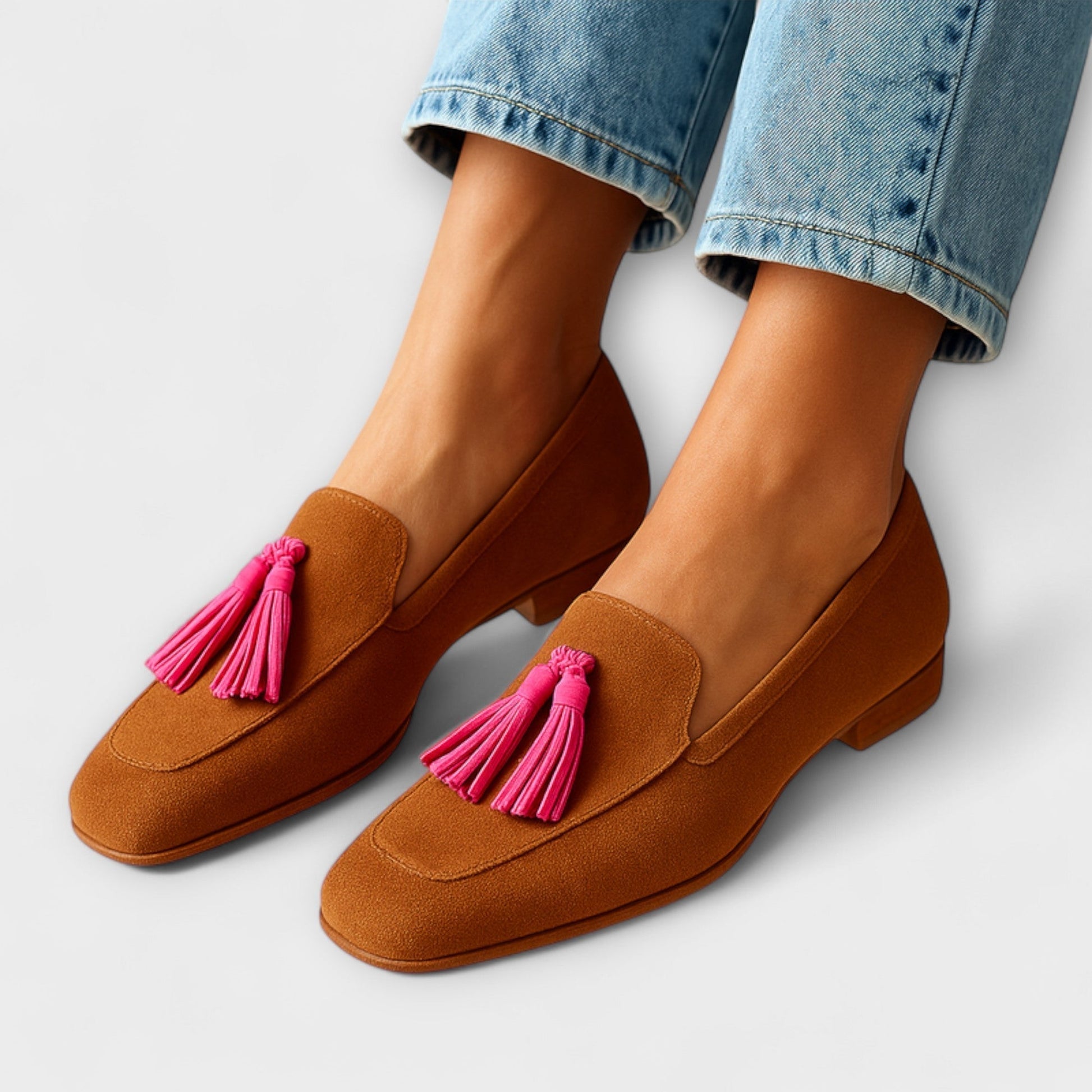 Comfortable Slip On Loafer Shoes - Luxivelle