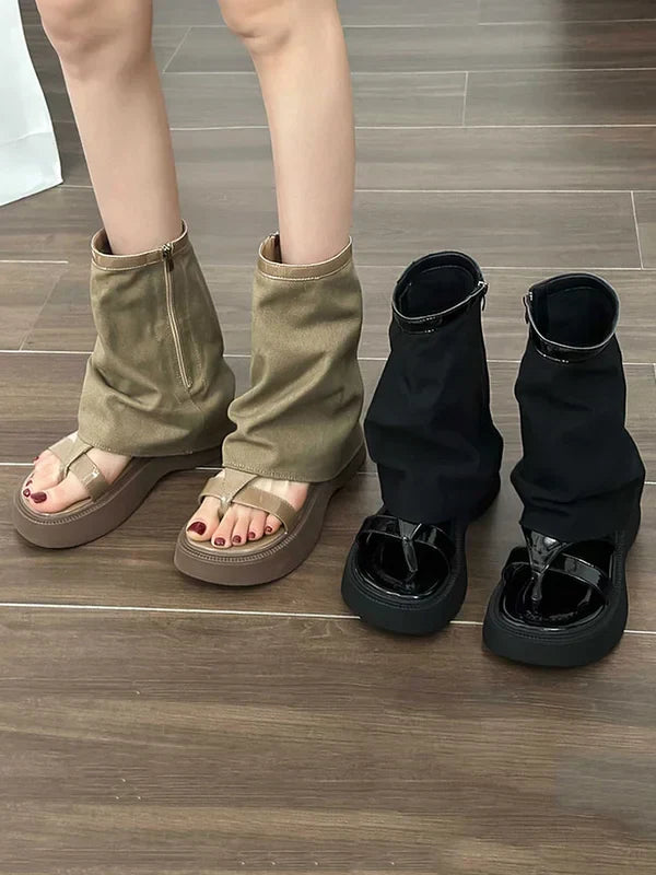 Ankle Strap Boots for Ladies
