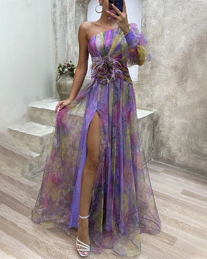 Chic Flare Maxi Dress