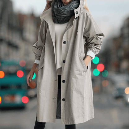 Waterproof Insulated Ladies Trench Coat - Luxivelle