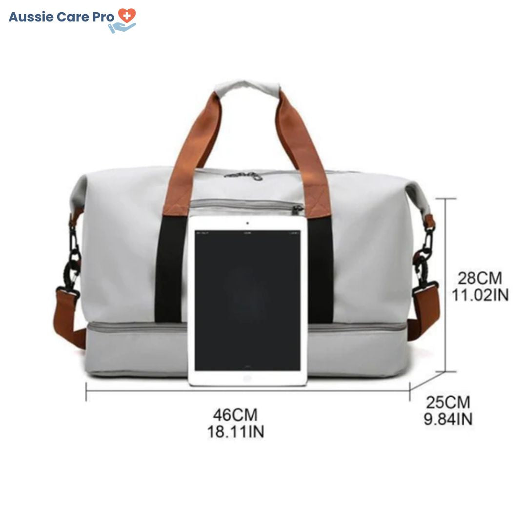 Waterproof Gym & Travel Bag with Separate Shoe Pocket