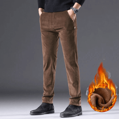 Warm Insulated Corduroy Snow Pants - Luxivelle