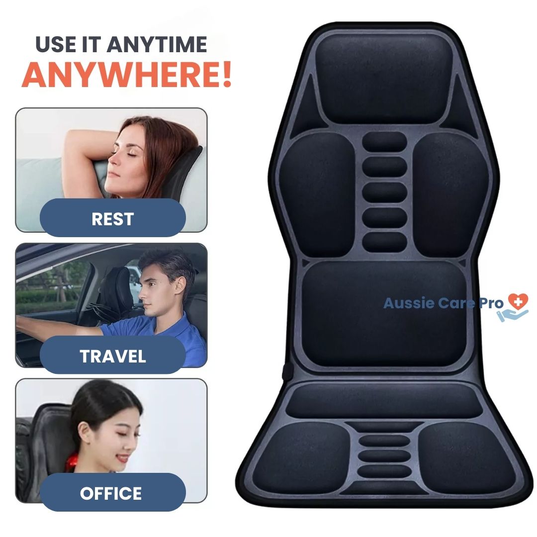 Relaxing Heated Massage Chair Cushion