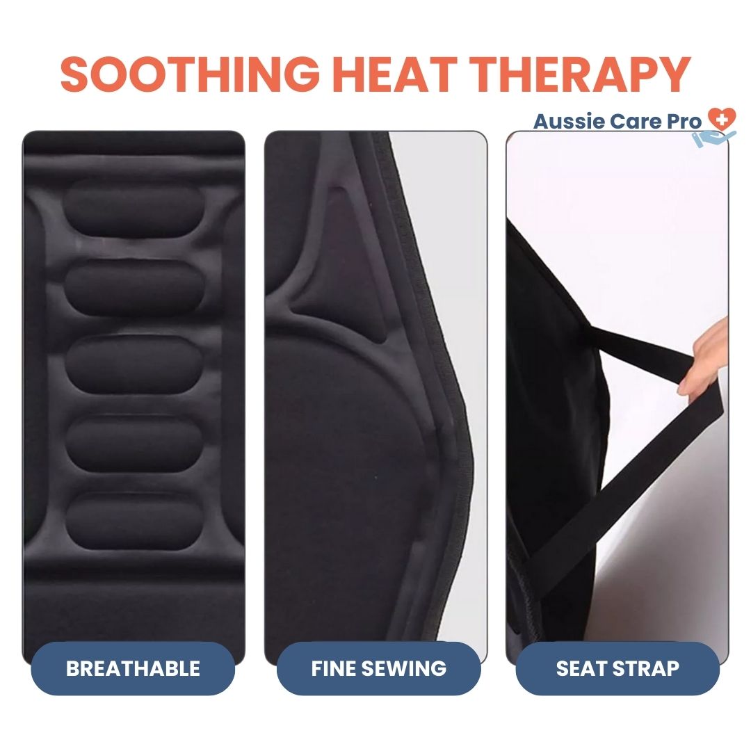 Relaxing Heated Massage Chair Cushion