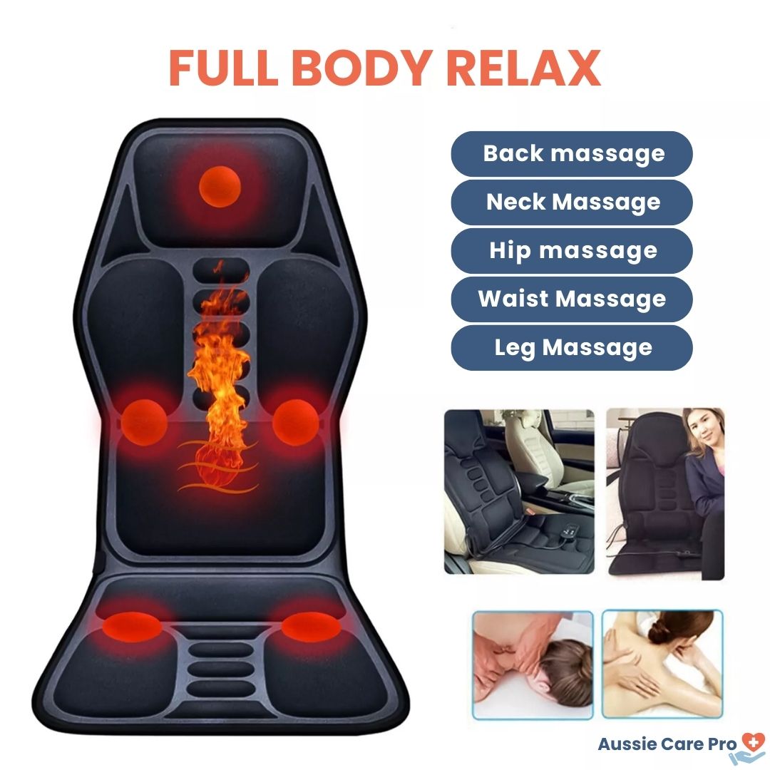 Relaxing Heated Massage Chair Cushion