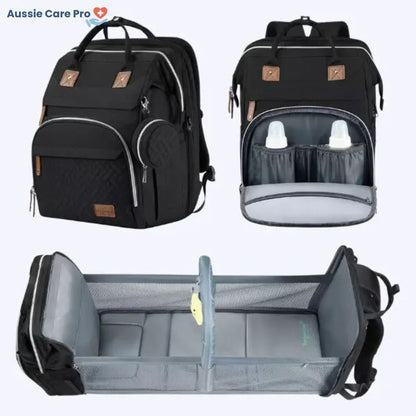 Practical Baby Diaper Backpack with Changing Pad