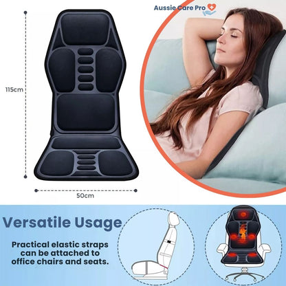 Relaxing Heated Massage Chair Cushion