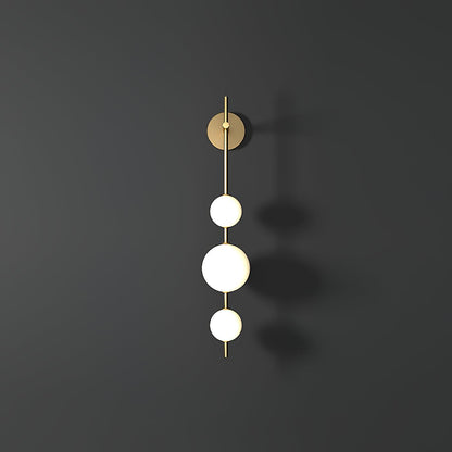 Sleek Round Glass Wall Light - Luxivelle