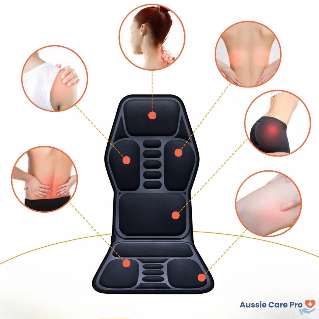 Relaxing Heated Massage Chair Cushion