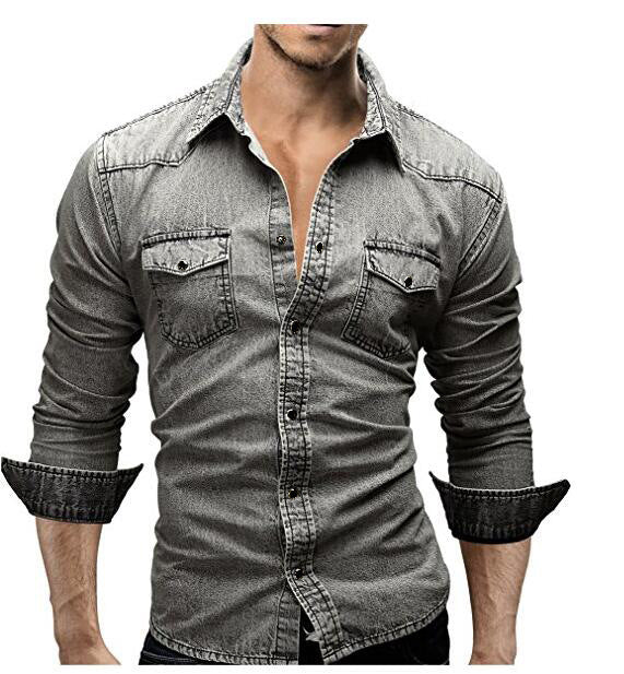 Classic Relaxed Fit Casual Button Down Shirt