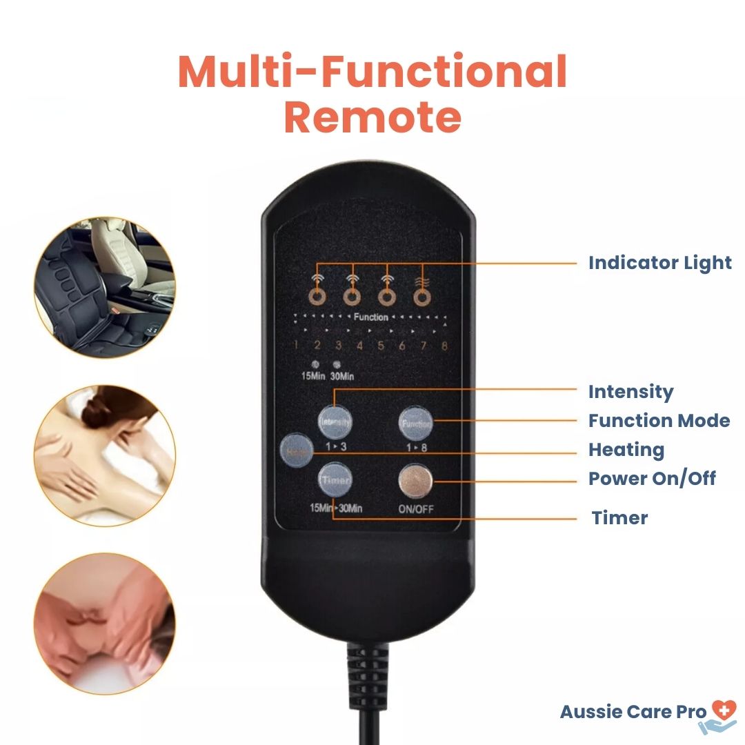Relaxing Heated Massage Chair Cushion