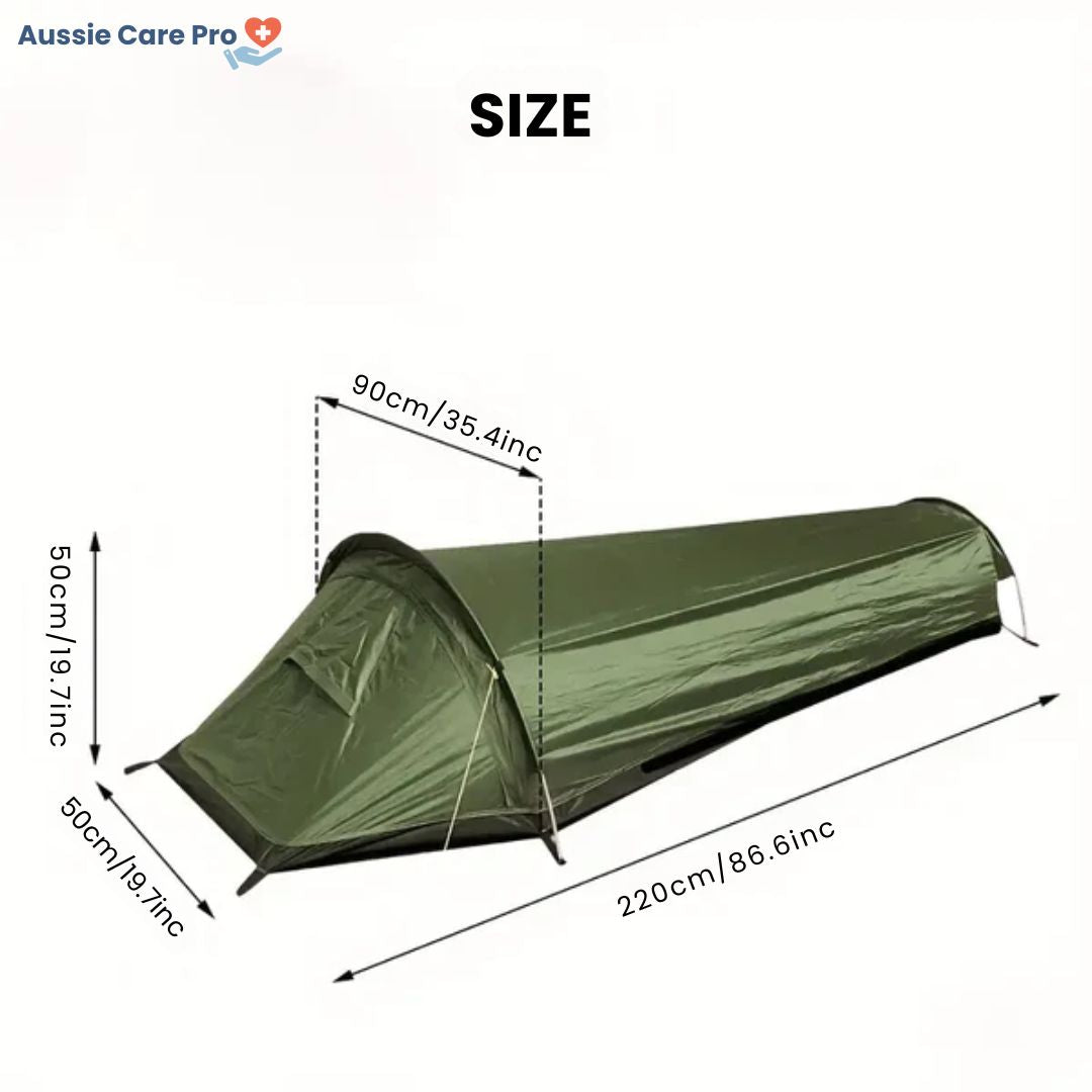 Compact Water Resistant Solo Camping Tent