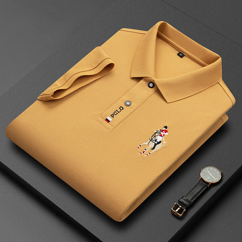 Zeus | Men's Polo Shirt – Timeless Golf Shirt for Casual and Semi-Formal Wear-4