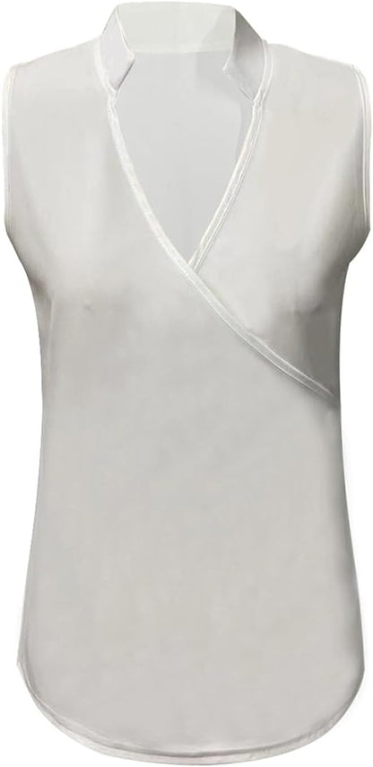 Women's Casual V-Neck Cotton Summer Top