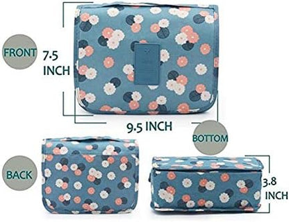 Compact Travel Toiletry Bag with Water-Resistant Design