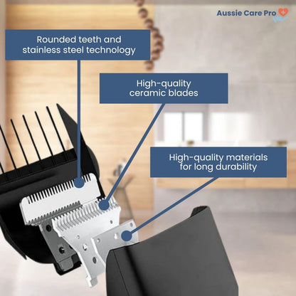 Easy Grip Cordless Body Trimmer – Waterproof Steel Blades