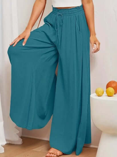 Comfortable Women's Elastic Waist Pants