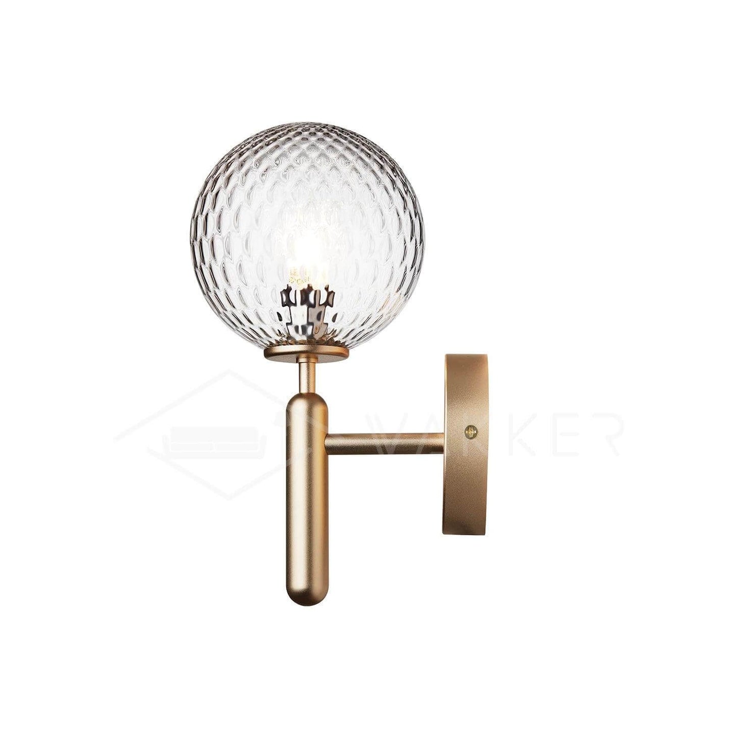Stylish Glass Wall Light Fixture