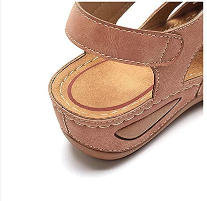 Comfortable Flat Wedge Sandals for Ladies