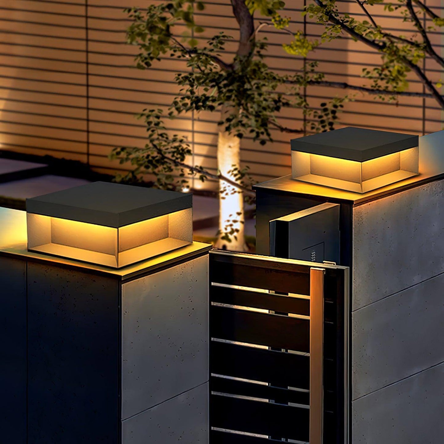 Waterproof Garden Post Lamp - Durable Outdoor Light